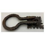 Misc. Vintage Items Including Double Tin Match Holder, Muffin Tin, Metal Door Knocker And More