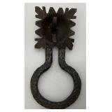 Misc. Vintage Items Including Double Tin Match Holder, Muffin Tin, Metal Door Knocker And More