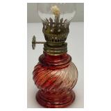 Misc. Vintage Collectible Oil Lamps Tallest Is 10 1/2"
