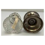 Misc. Vintage Collectible Oil Lamp Bases And Misc. Flutes