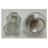 Misc. Vintage Collectible Oil Lamp Bases And Misc. Flutes