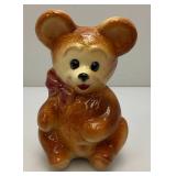 Vintage Royal Copley Teddy Bear Planter 6 1/2" Tall