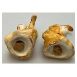 Very Cool Vintage Made in Japan Monkeys Swinging From Tree Salt And Peppers Shakers 3" x 4"