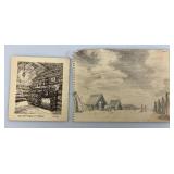 Misc. James Otis Burnley Sketches And More