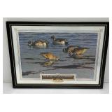 Limited Edition 1993 E&J Brandy And Ducks Unlimited Bar Mirror 15 1/2" x 21 1/2"