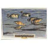 Limited Edition 1993 E&J Brandy And Ducks Unlimited Bar Mirror 15 1/2" x 21 1/2"