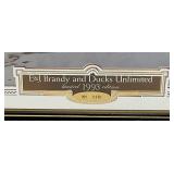 Limited Edition 1993 E&J Brandy And Ducks Unlimited Bar Mirror 15 1/2" x 21 1/2"