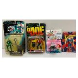 Misc. Action Figures (New Old Stock) Including GI Joe, The Little Mermaid (Ursula) And More