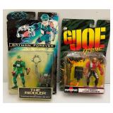 Misc. Action Figures (New Old Stock) Including GI Joe, The Little Mermaid (Ursula) And More