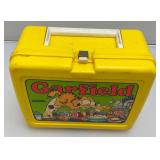 Misc. Vintage Plastic Lunch Boxes And Thermoses Including BATMAN, GARFIELD And More
