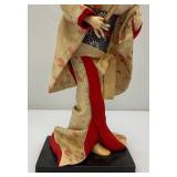 Vintage Nishi Doll "Hanayome" Japanese Bride Wedding Day Figurine 14 1/2" Tall On Base