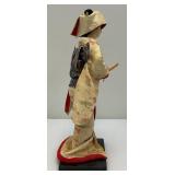 Vintage Nishi Doll "Hanayome" Japanese Bride Wedding Day Figurine 14 1/2" Tall On Base