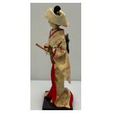 Vintage Nishi Doll "Hanayome" Japanese Bride Wedding Day Figurine 14 1/2" Tall On Base