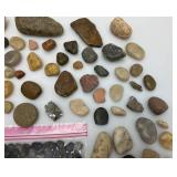 Group Of Misc. Collectible Rocks And Crystals