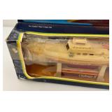 Vintage Battery Operated CHALLENGER II Sail Boat In Original Box (New Old Stock) Box Bad