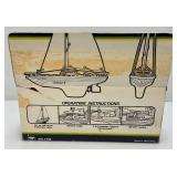 Vintage Battery Operated CHALLENGER II Sail Boat In Original Box (New Old Stock) Box Bad