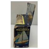 Vintage Battery Operated CHALLENGER II Sail Boat In Original Box (New Old Stock) Box Bad