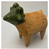 Two Vintage Chia Collectibles Including Chia Tree With Star Light (Factory Sealed And Chia Pet Ram (Open box)