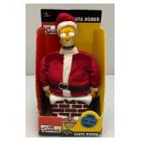 Vintage The Simpsons Santa Homer In Origional Box (New Old Stock)