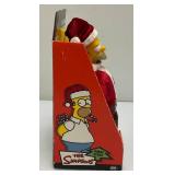 Vintage The Simpsons Santa Homer In Origional Box (New Old Stock)