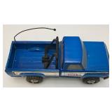 Two Vintage TONKA Pickup Trucks One Has Removable Tires (One Tire Missing)