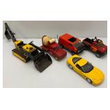 Misc. Vintage Collectible Miniature Pressed Steel TONKA Trucks And More