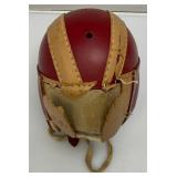 Misc. Vintage Troy Lot Including Very old Kids Football Helmet (Needs Repair), GI Joe, Mickey Mouse And More