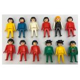Misc. Vintage Troy Lot Including Very old Kids Football Helmet (Needs Repair), GI Joe, Mickey Mouse And More
