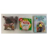 Misc. Vintage Troy Lot Including Very old Kids Football Helmet (Needs Repair), GI Joe, Mickey Mouse And More