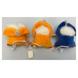 Vintage 1980 GUND KOKO-NUTS Plush Toys (Some With Tags)