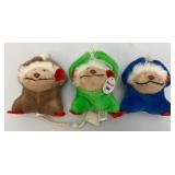 Vintage 1980 GUND KOKO-NUTS Plush Toys (Some With Tags)