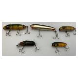 Misc. Highly Collectible Vintage Wood Fishing Lures