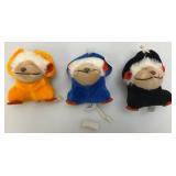 Vintage 1980 GUND KOKO-NUTS Plush Toys (Some With Tags)