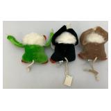 Vintage 1980 GUND KOKO-NUTS Plush Toys (Some With Tags)