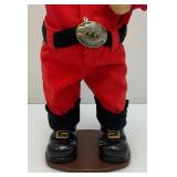 Holly Jolly Rock Santa Battery Operated  Dancing Santa In Original Box