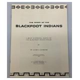 EST. $250.00-$500.00 1958 GREAT NORTHERN RAILWAY Blackfoot Indians Of Glacier National park Print Set