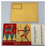 EST. $250.00-$500.00 1958 GREAT NORTHERN RAILWAY Blackfoot Indians Of Glacier National park Print Set