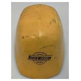 VERY RARE Chicago North Western Railway Hard Hat (Small Crack Present)