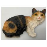 Misc. Vintage Collectible Cat Items Including Trinket Boxes And More