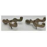Pair Of Vintage Heavy Metal Spurs