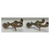 Pair Of Vintage Heavy Metal Spurs