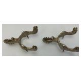 Pair Of Vintage Heavy Metal Spurs