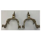 Pair Of Vintage Heavy Metal Spurs