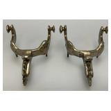 Pair Of Vintage Heavy Metal Spurs