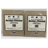 Misc. Collectible Miniature Baseball Helmets And 8" x 10" Photos