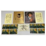 Collectible ELVIS PRESLEY 1977 Concert Photo Album 8 1/2" x 11" Photo Album
