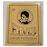 Collectible ELVIS PRESLEY 1977 Concert Photo Album 8 1/2" x 11" Photo Album