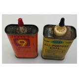 Misc. Vintage oil Cans, African Drum And More