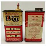 Misc. Vintage oil Cans, African Drum And More