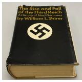 1960 "The Rise And Fall Of The Third Reich" By. William L. Shirer (Dust Cover Beat up)